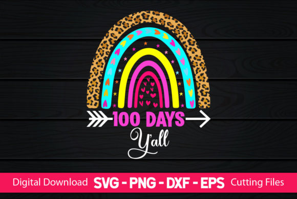 100 Days Y All - Back to School SVG: A Must-Have Digital Design for Creative Entrepreneurs