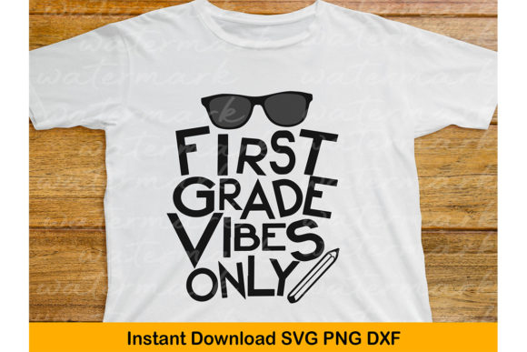 1st Grade Vibes Only Back to School Svg: A Must-Have for Creative Educators and Hobbyists