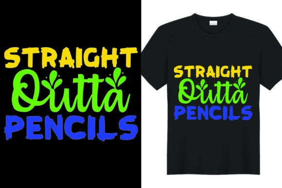 Back to School Straight Outtalk Pencils