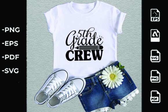 Back to School SVG Design: A Creative Resource for 5th Grade Crew