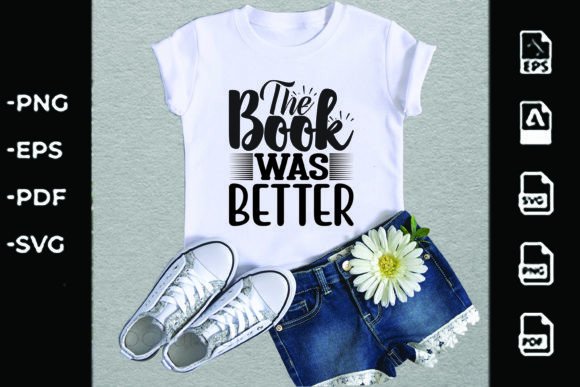 Back to School SVG Design: The Book Was B