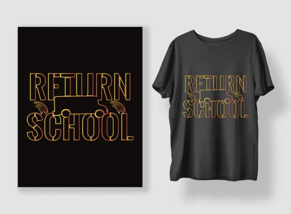 Back to School T Shirt Design 31: A Versatile Digital Clip Art Option